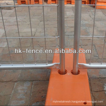 Hot Sale Hot Dipped Galvanized Removable Temporary Construction Fence Panels With Pedestrian Gate